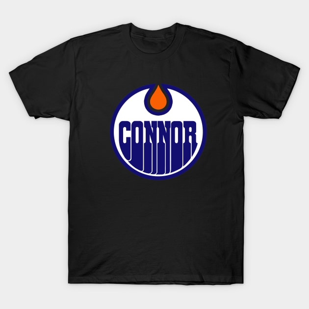 Connor McDavid, Oilers Hockey T-Shirt by FanSwagUnltd